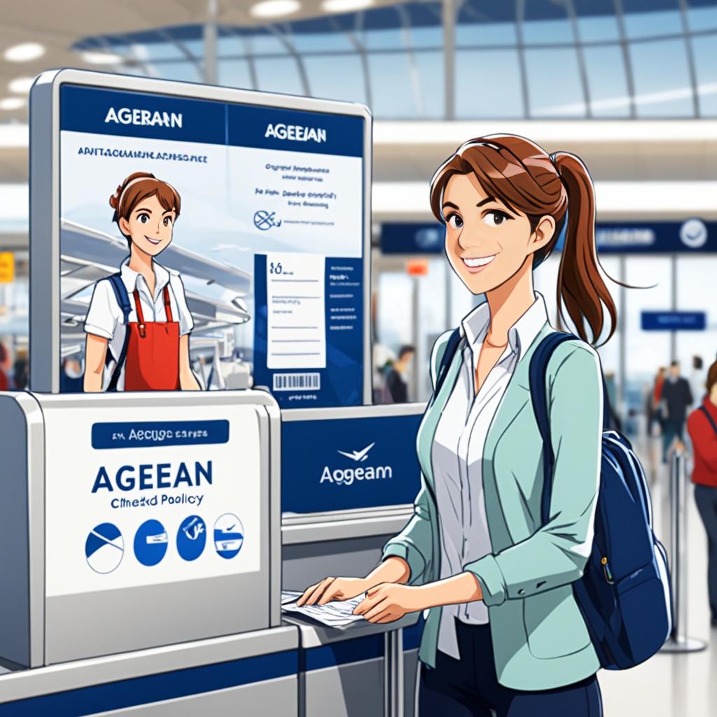 Aegean Airlines Checked Baggage Allowance Image