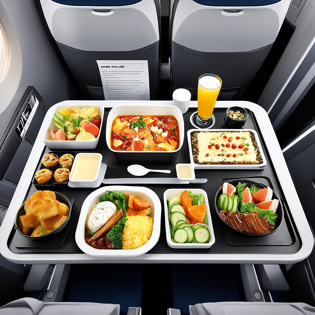 Air NZ Economy Class Meal Services