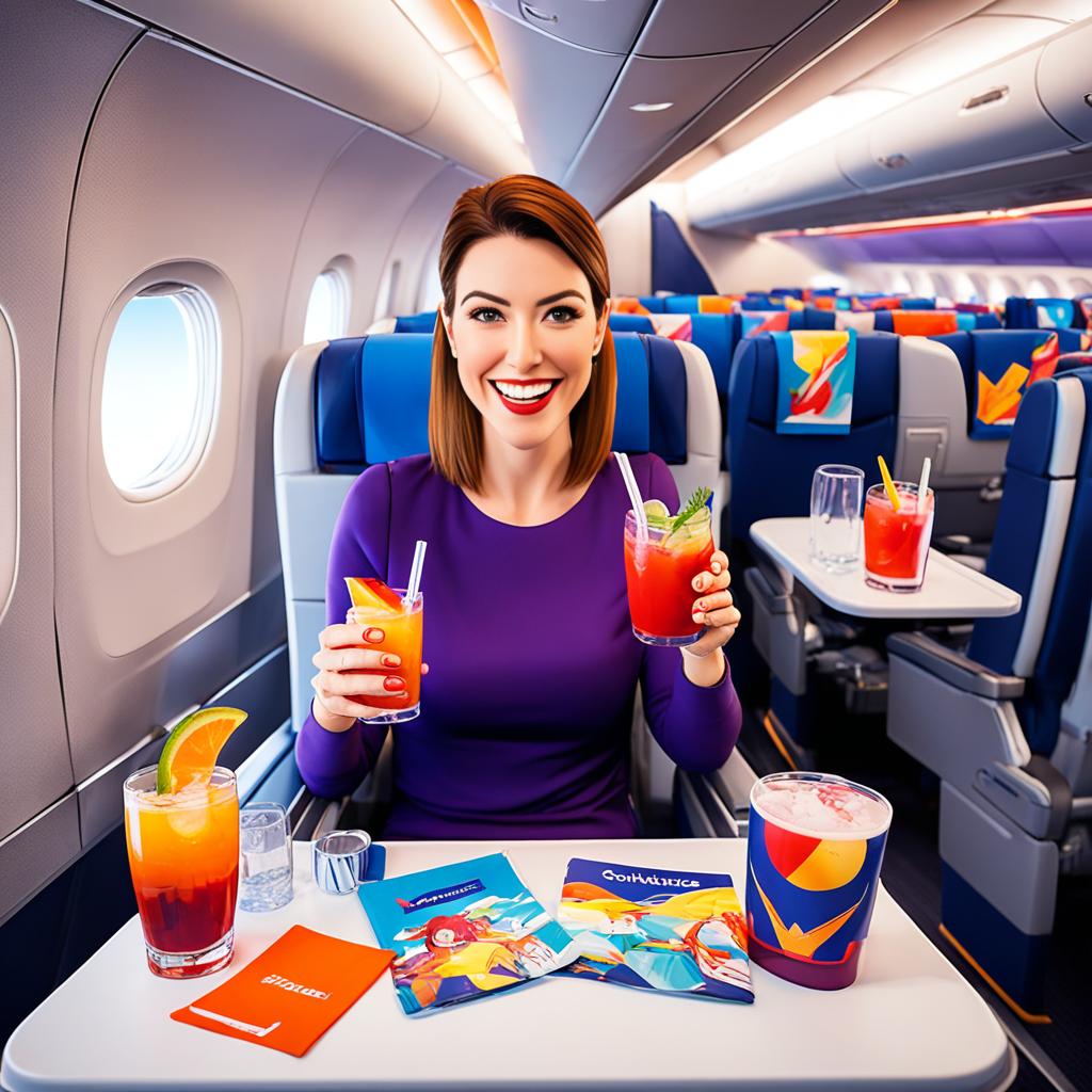 Alcoholic Beverages on Southwest Flights