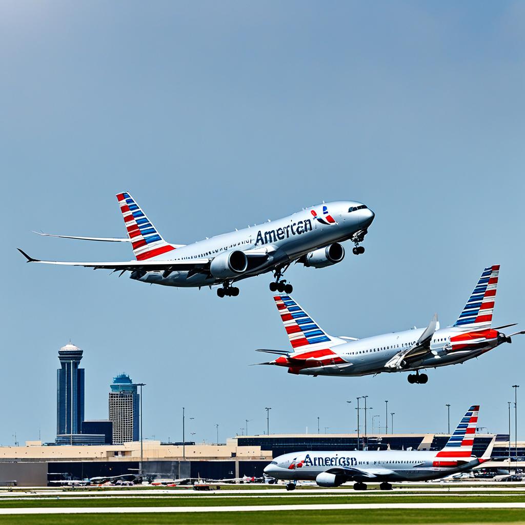 American Airlines Hub at Dallas/Fort Worth International Airport
