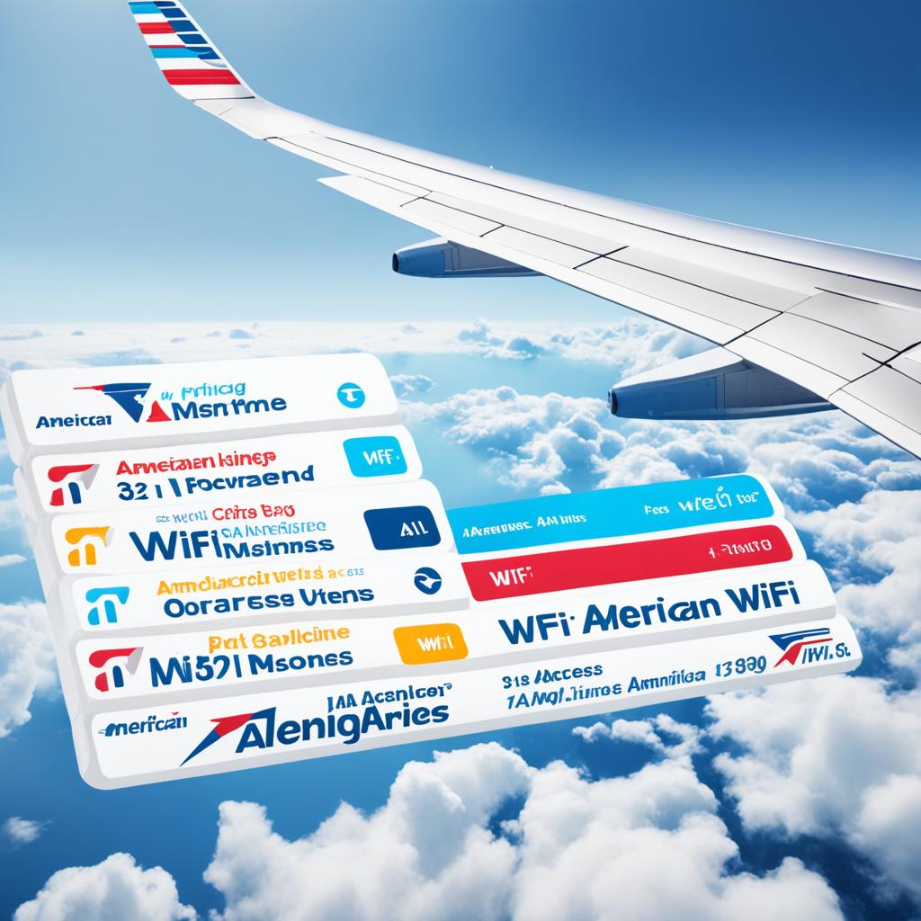 American Airlines wifi pricing