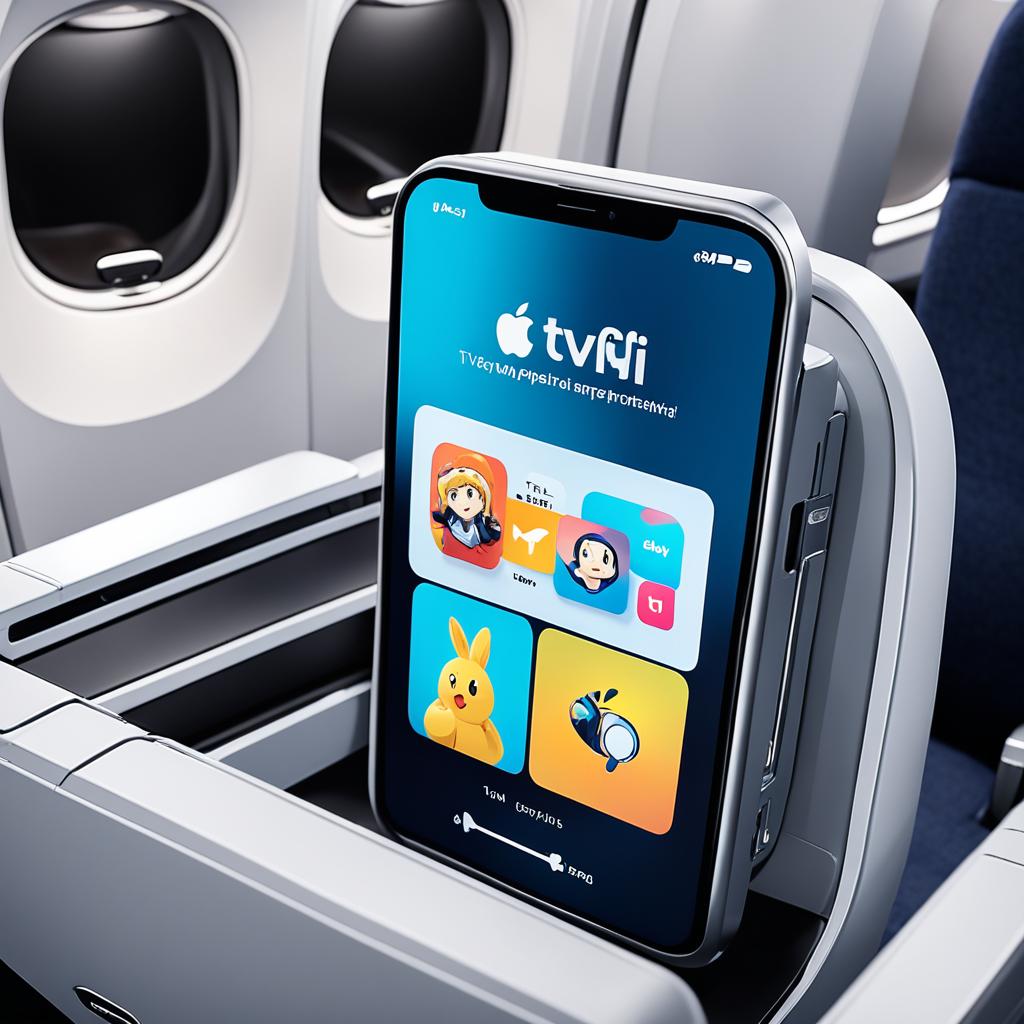 Apple TV+ and Apple Music on American Airlines