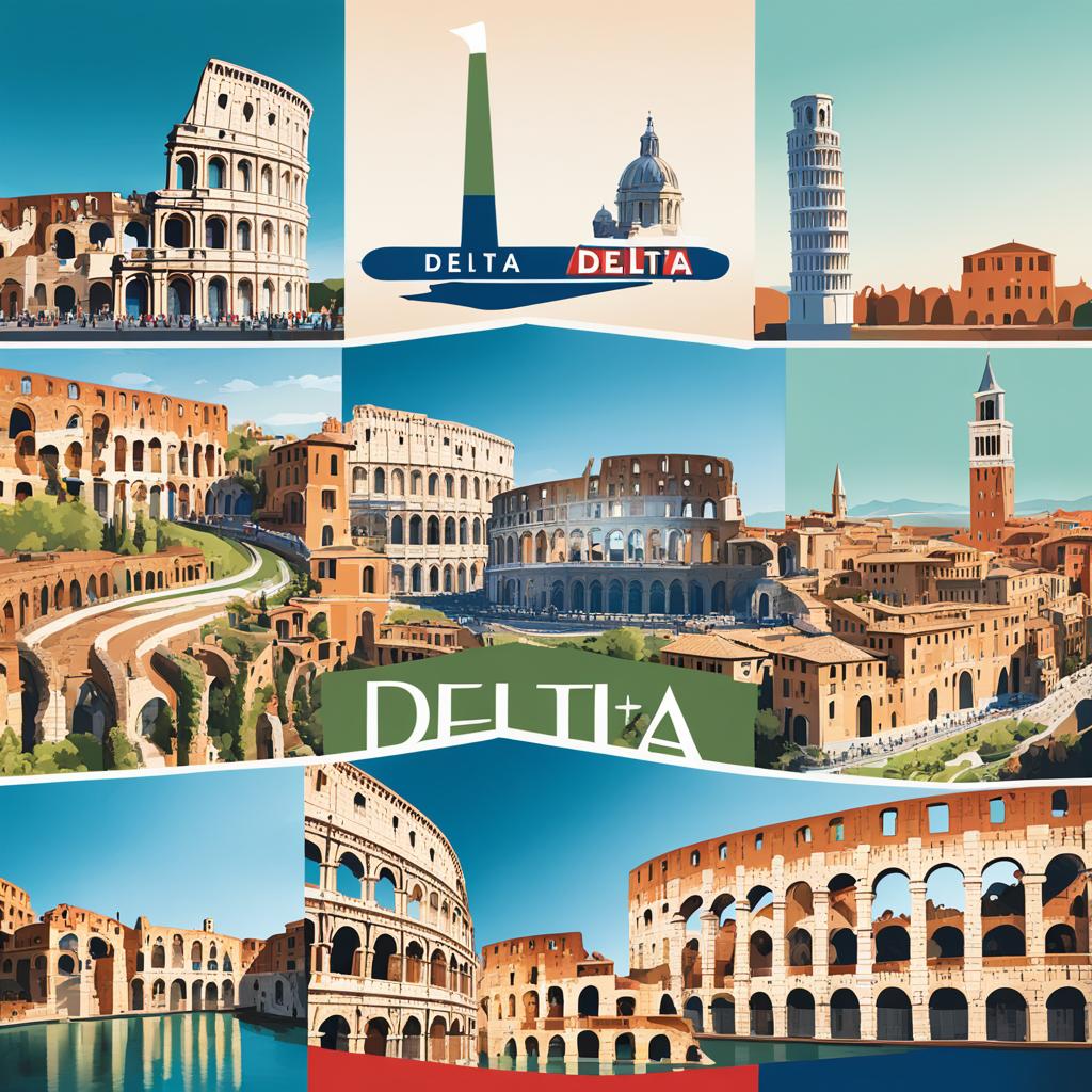 Delta Airlines destinations in Italy