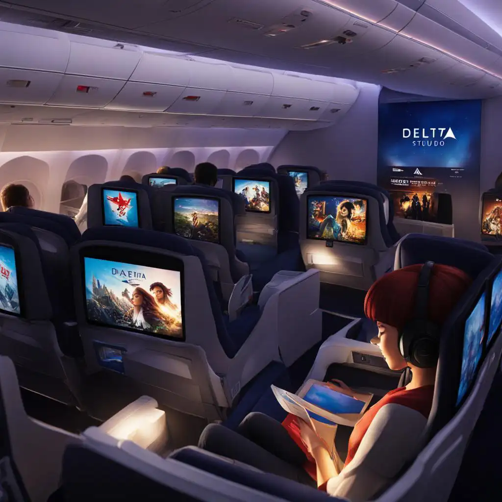 Delta Studio Inflight Movies