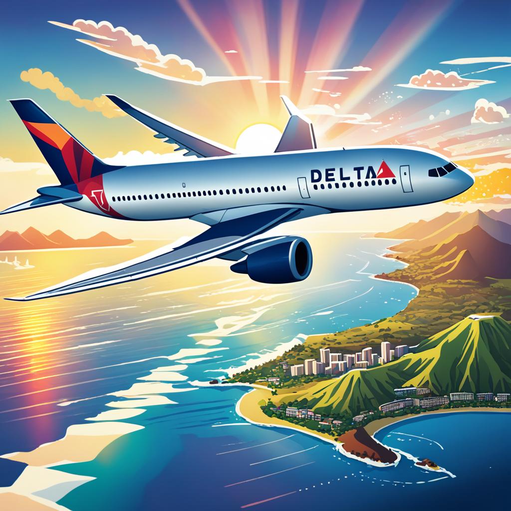 Delta flight routes to Hawaii