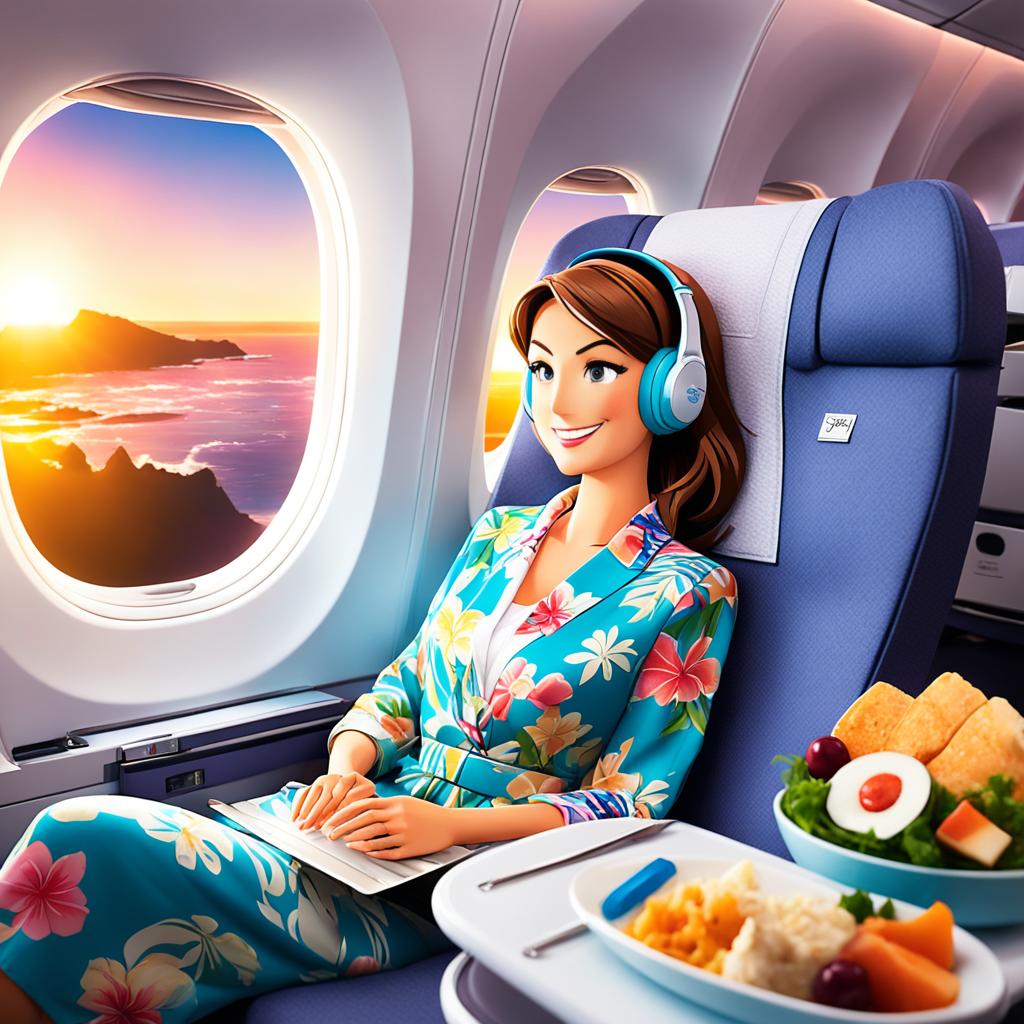 First Class experience on Hawaiian Airlines
