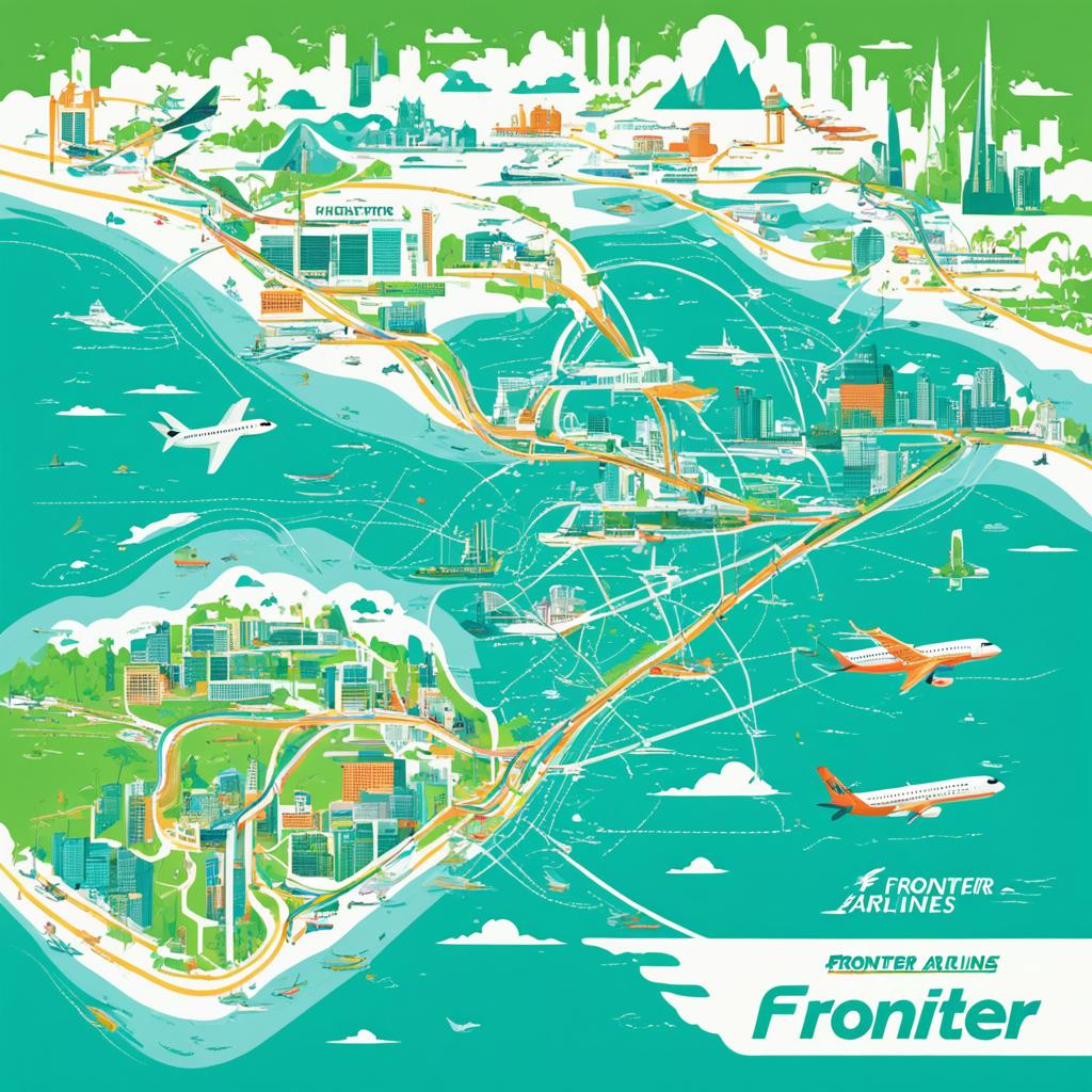 Frontier Airlines Flight Routes from Fort Lauderdale