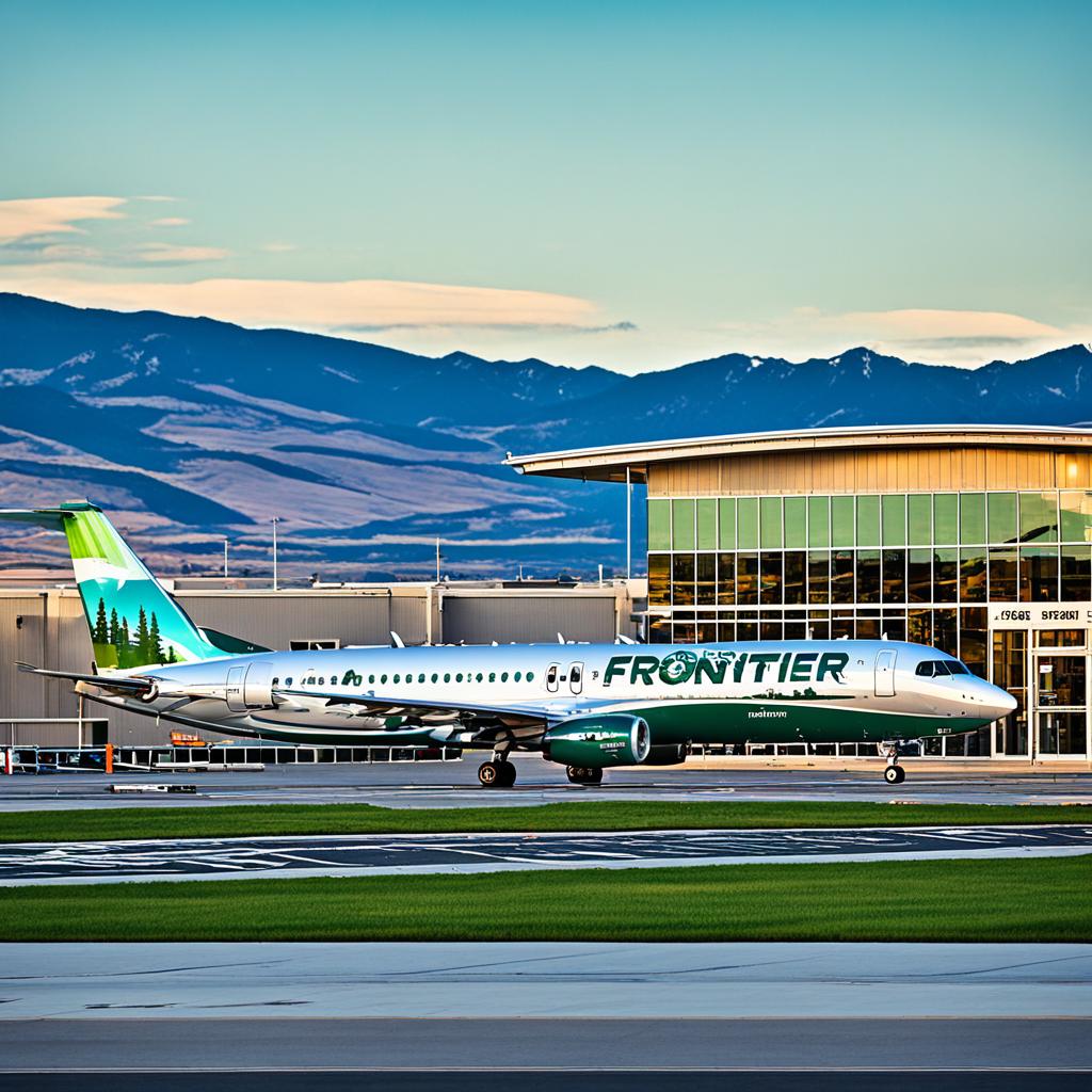 Frontier Airlines Missoula Montana Airport Terminal