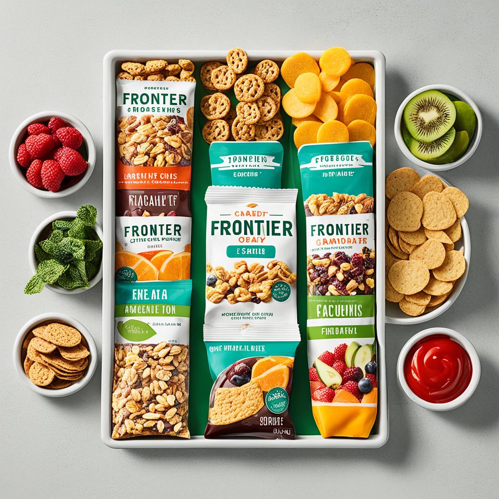 Frontier Airlines snack options