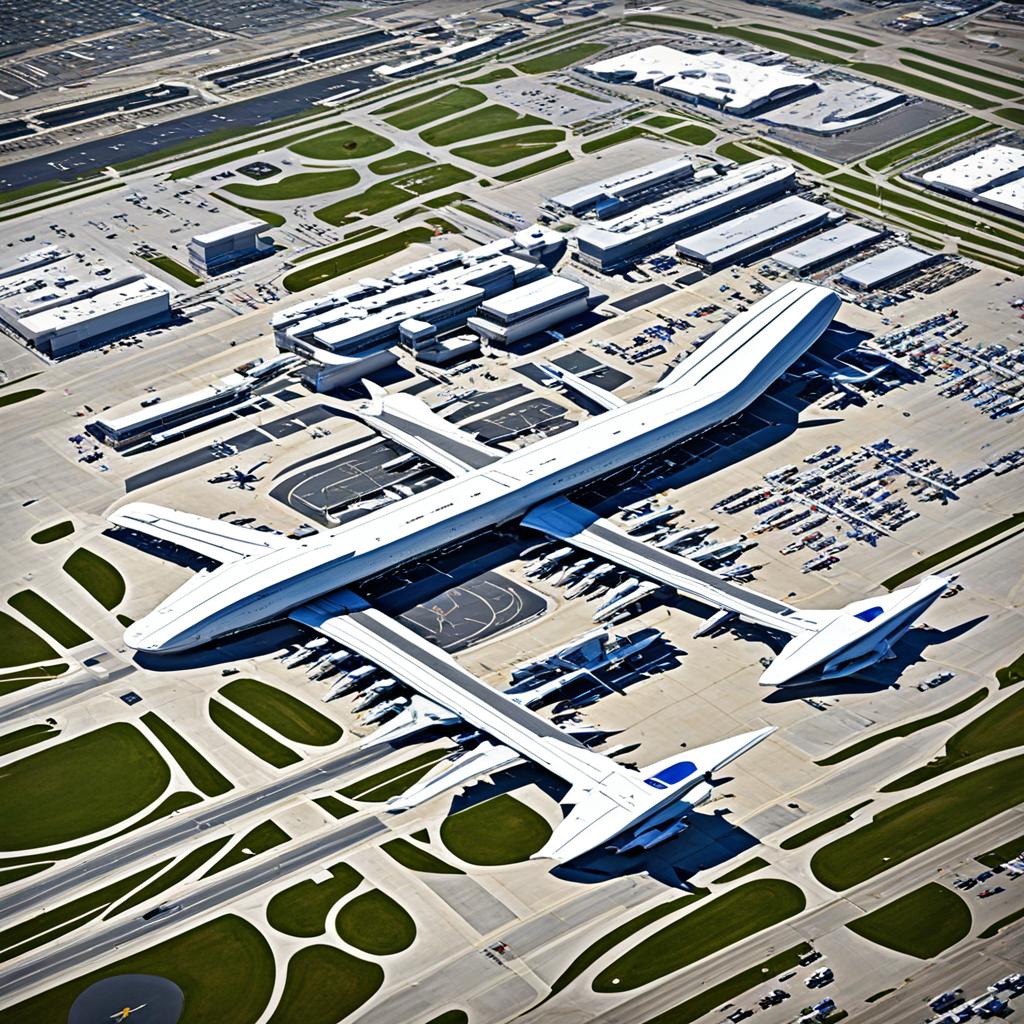 George Bush Intercontinental Airport Aerial View