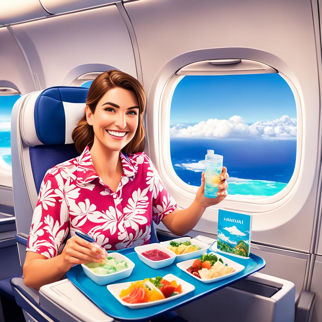 Hawaiian Airlines inflight service