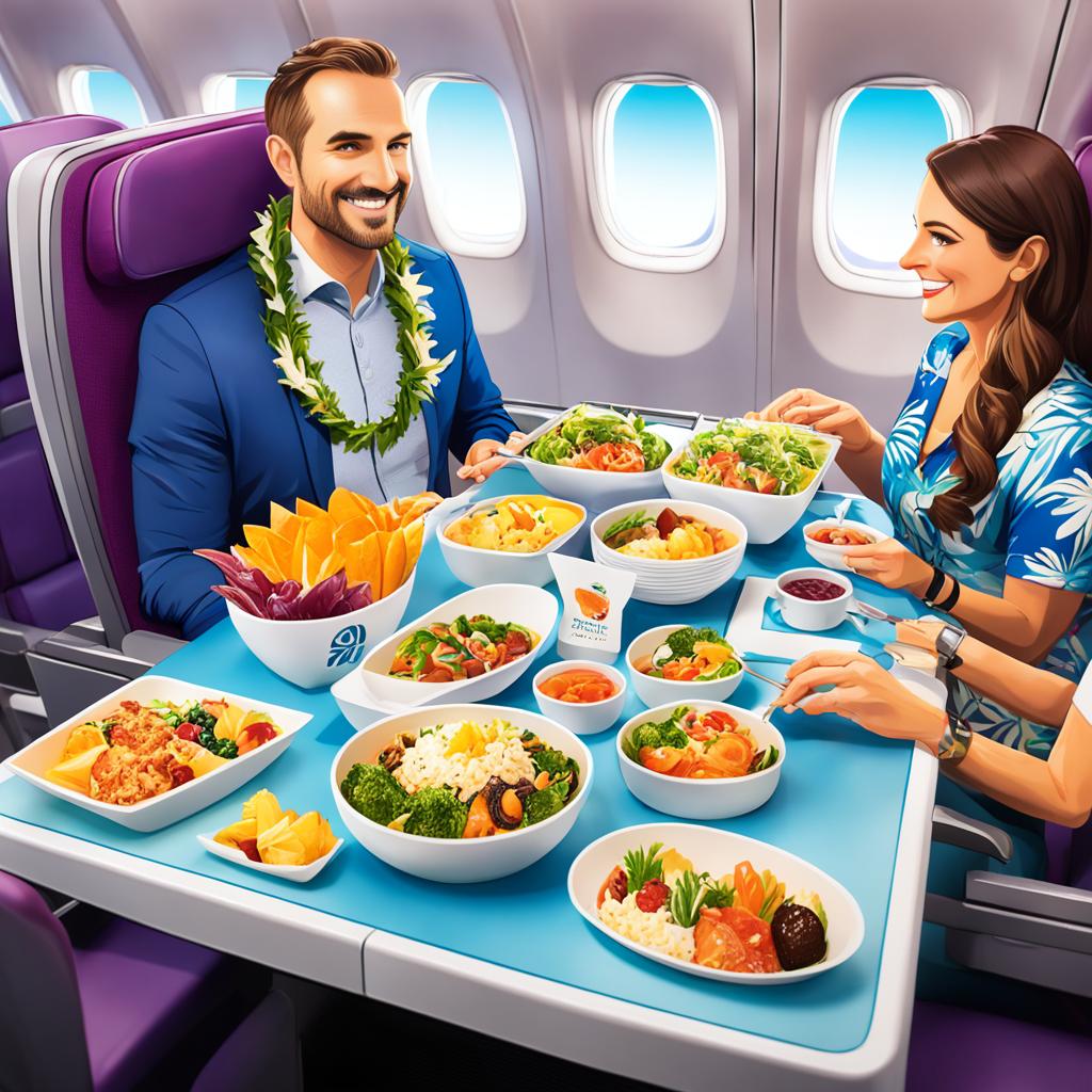 In-Flight Dining on Hawaiian Airlines