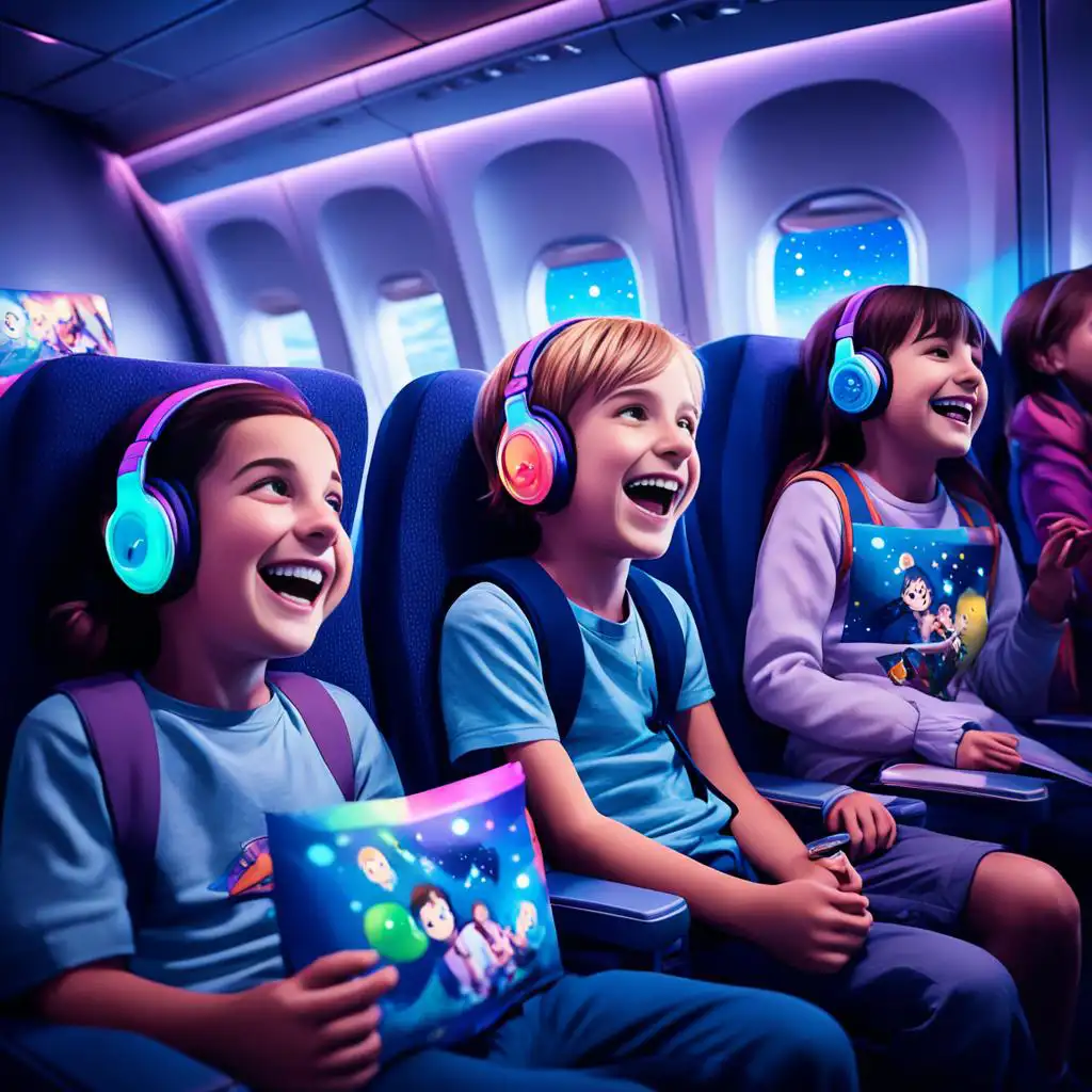 Lufthansa kids in-flight entertainment