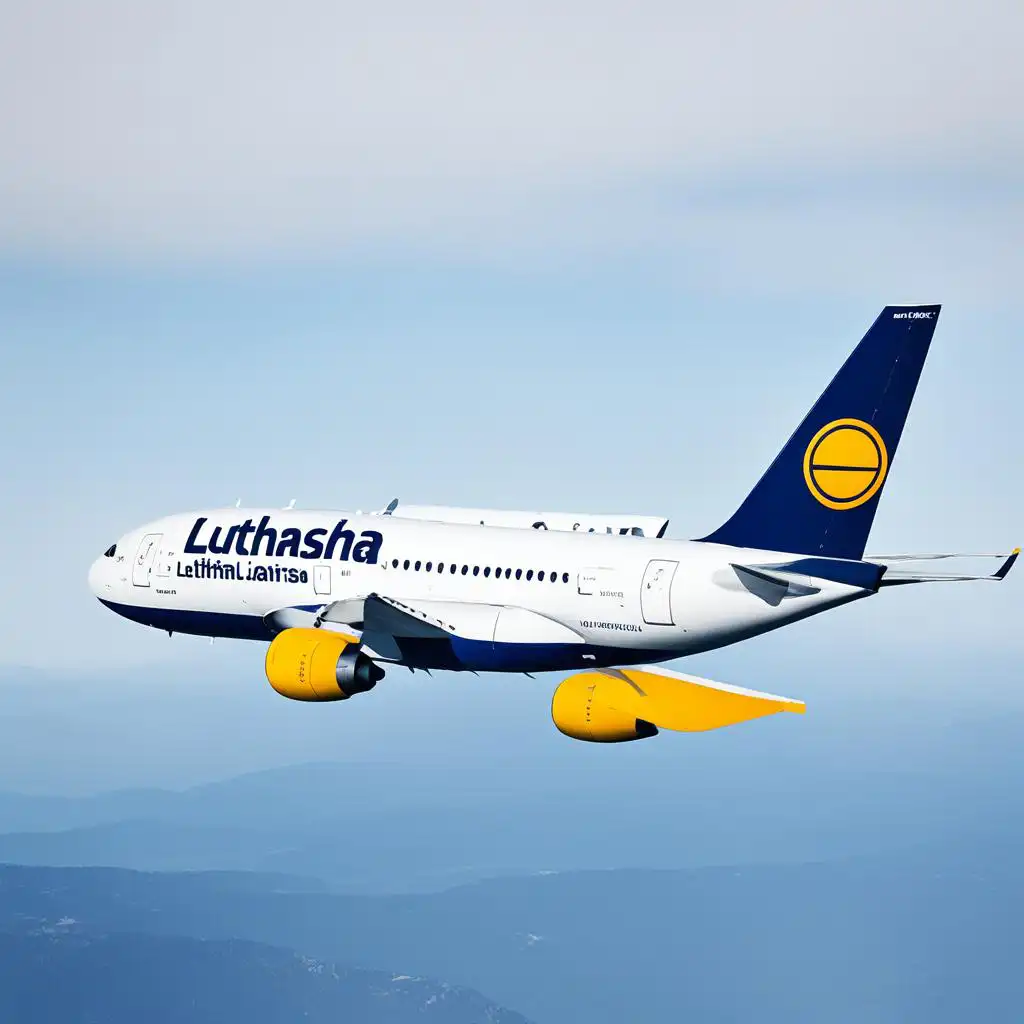 Lufthansa logo in Helvetica font