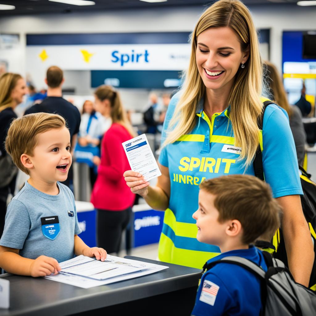 Minors and Identification on Spirit Airlines
