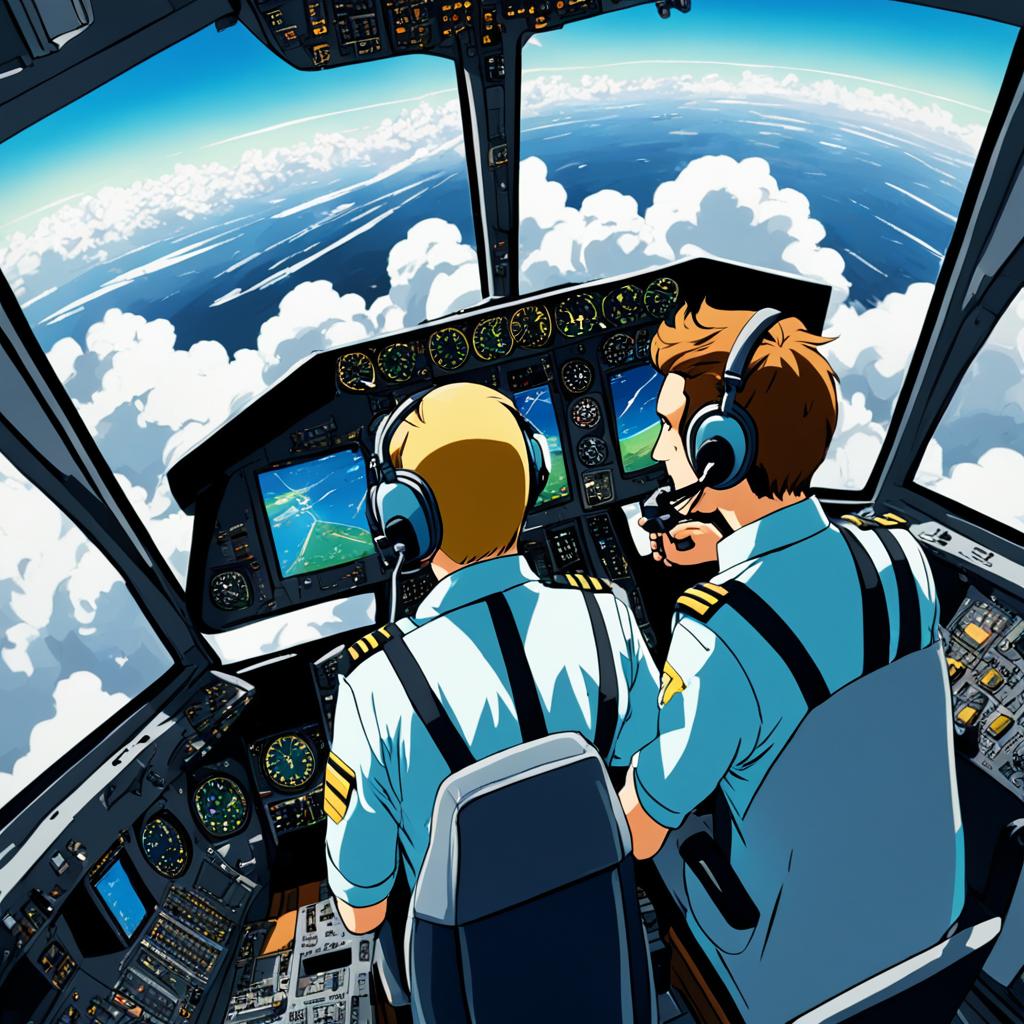 Pilots can engage in various activities during flight