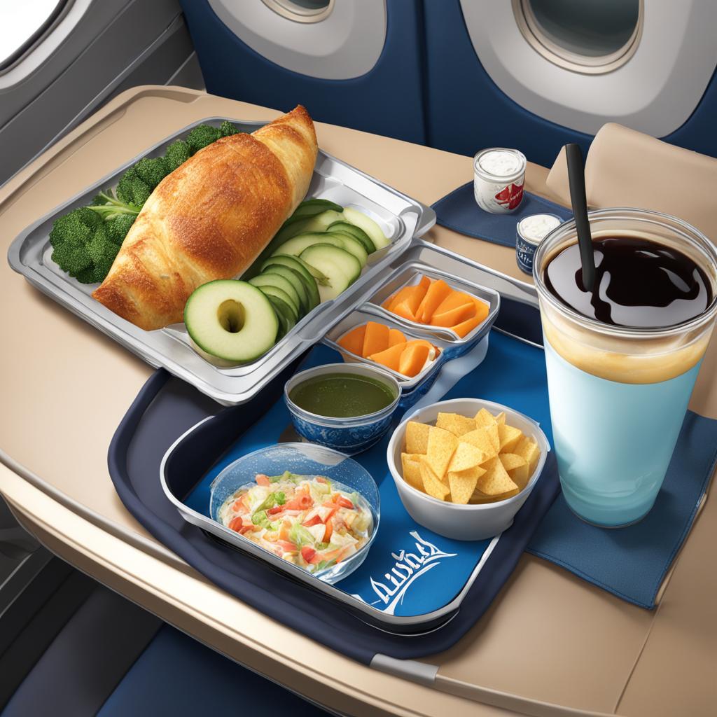 Pre-order meals on Alaska Airlines