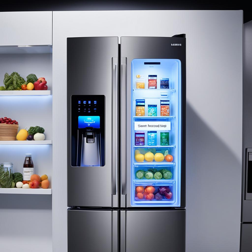 Samsung refrigerator control panel