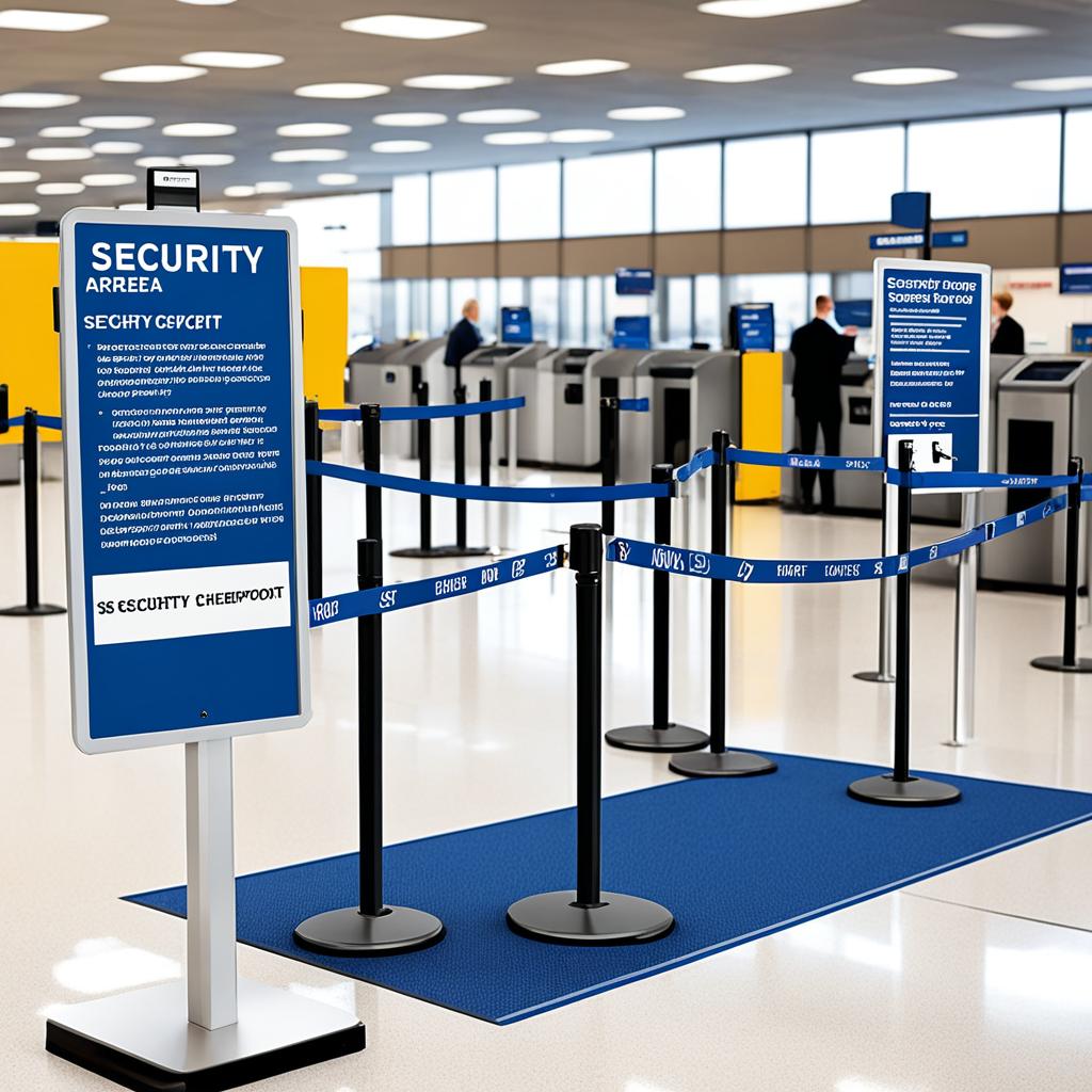 Security checkpoint guidelines at Chattanooga Airport