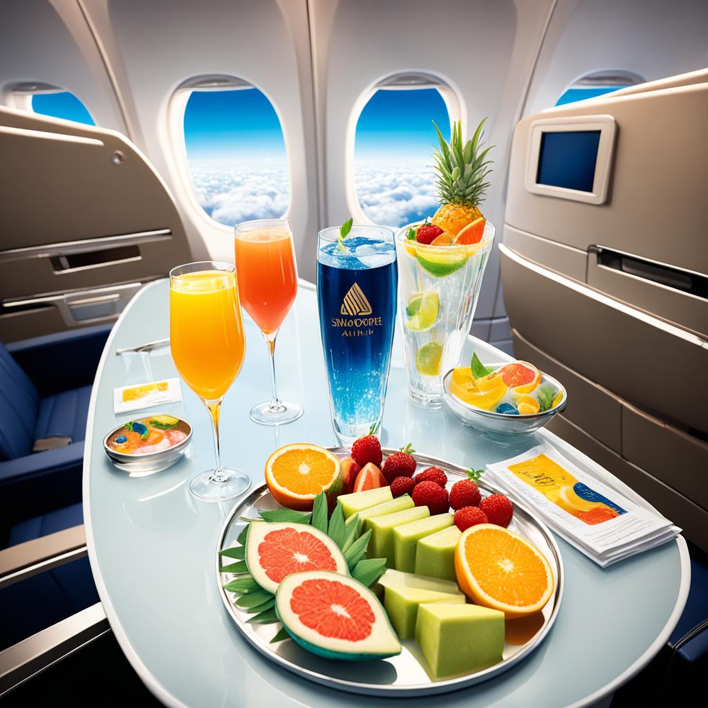 Singapore Airlines Drinks