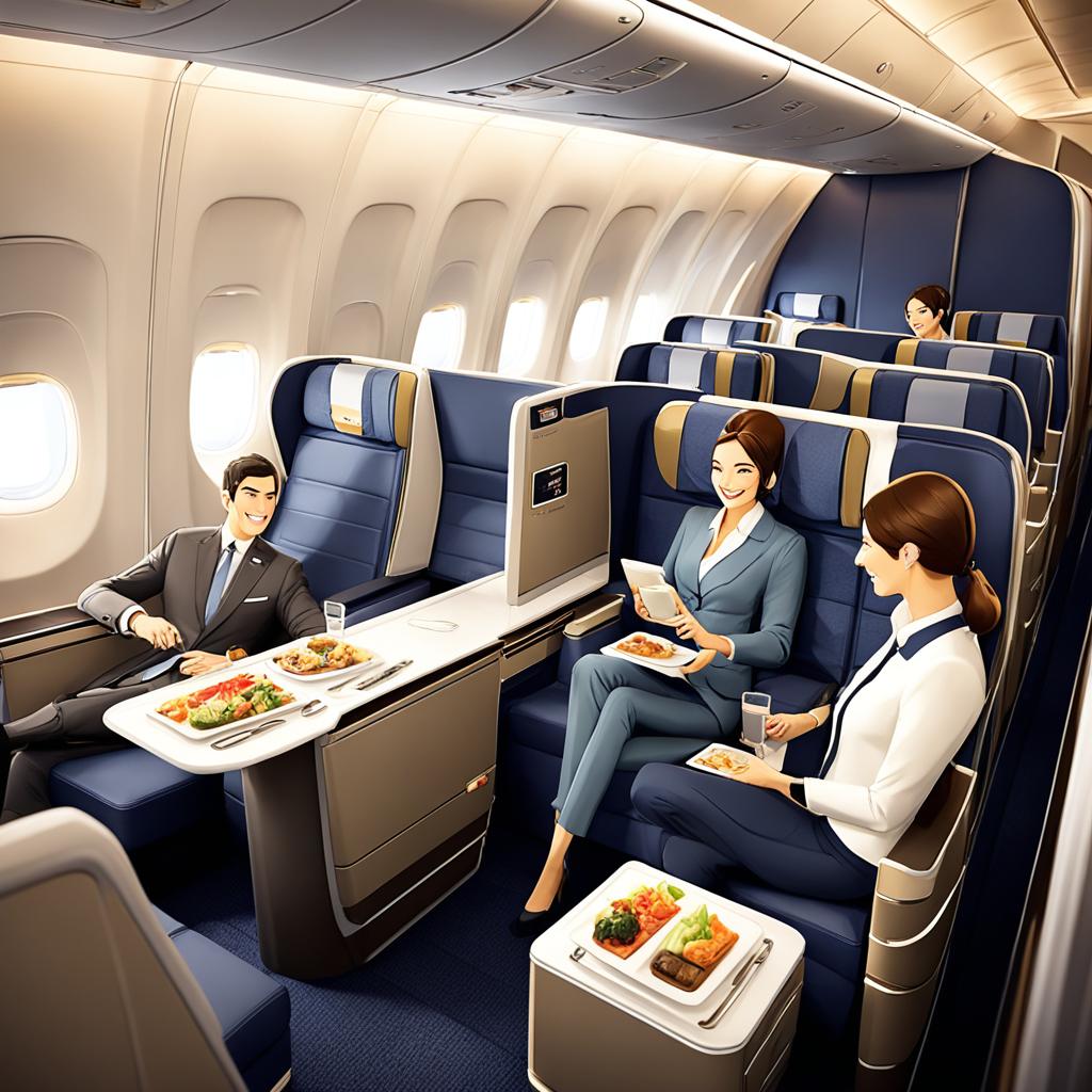 Singapore Airlines business class