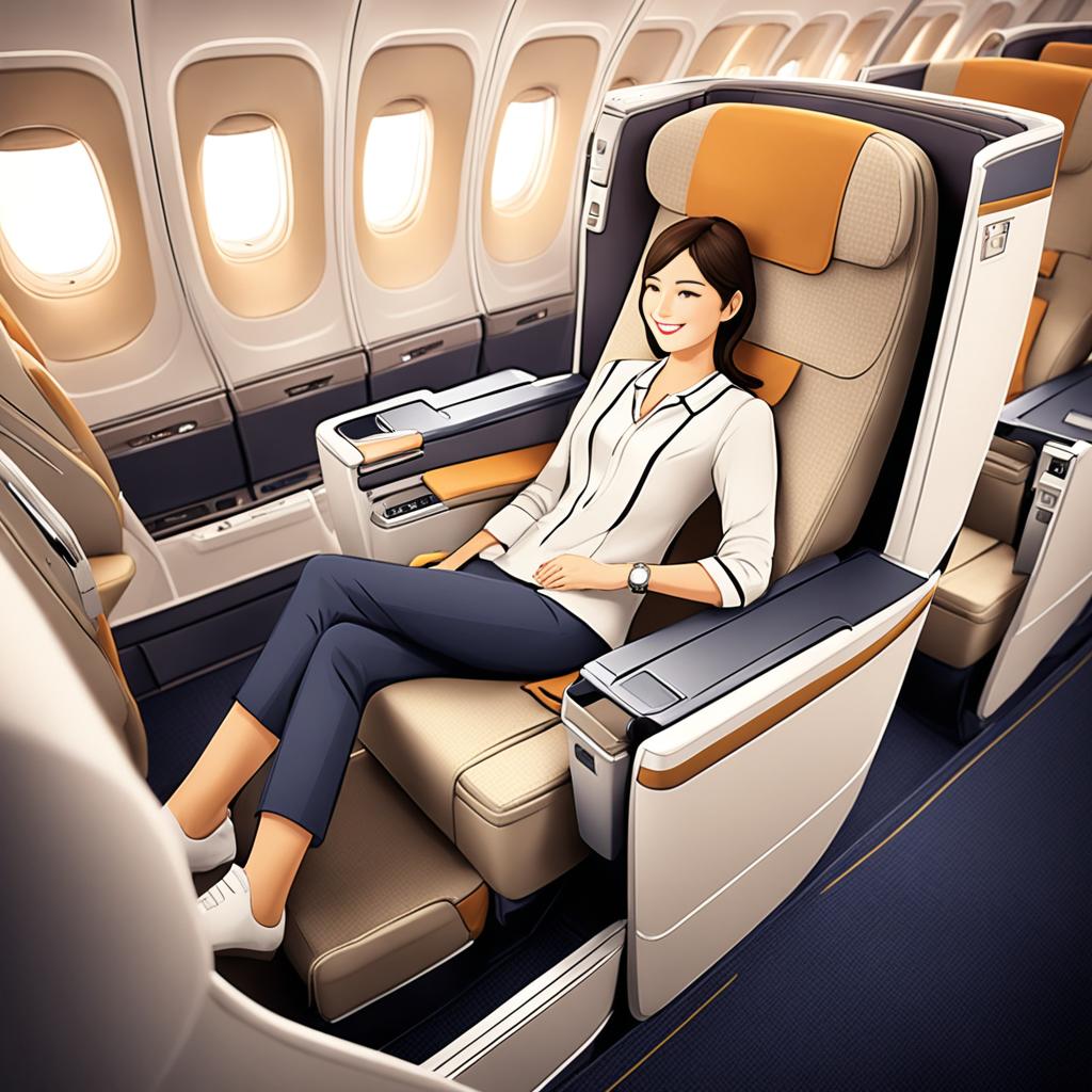 Singapore Airlines premium economy class