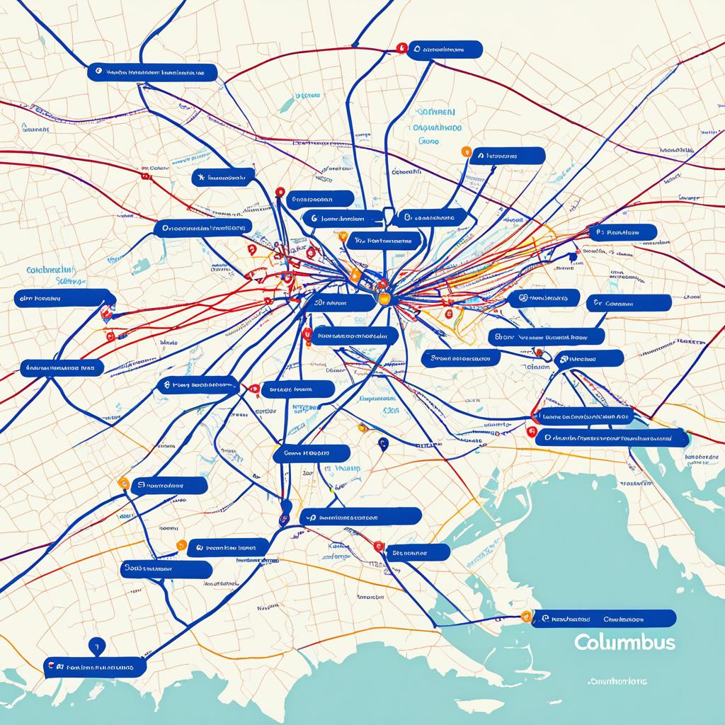 Southwest Airlines Routes from Columbus