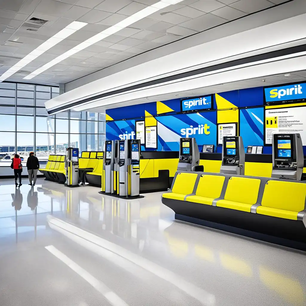 Spirit Airlines Atlanta Terminal Amenities