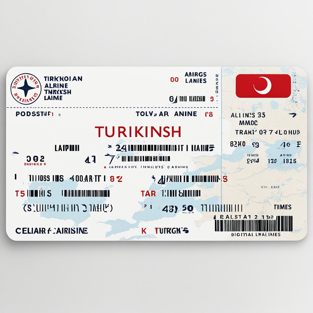 Turkish Airlines Boarding Pass