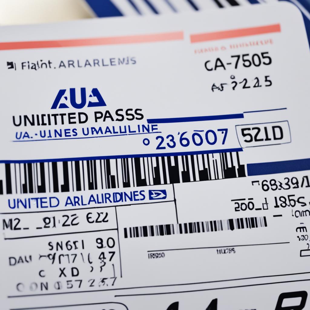 United Airlines Flight Number
