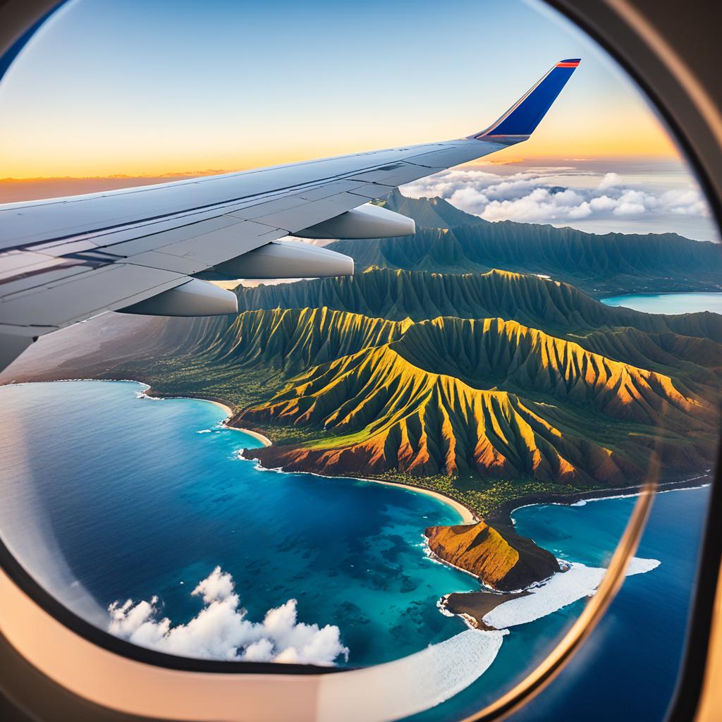 United Airlines Hawaii Flight