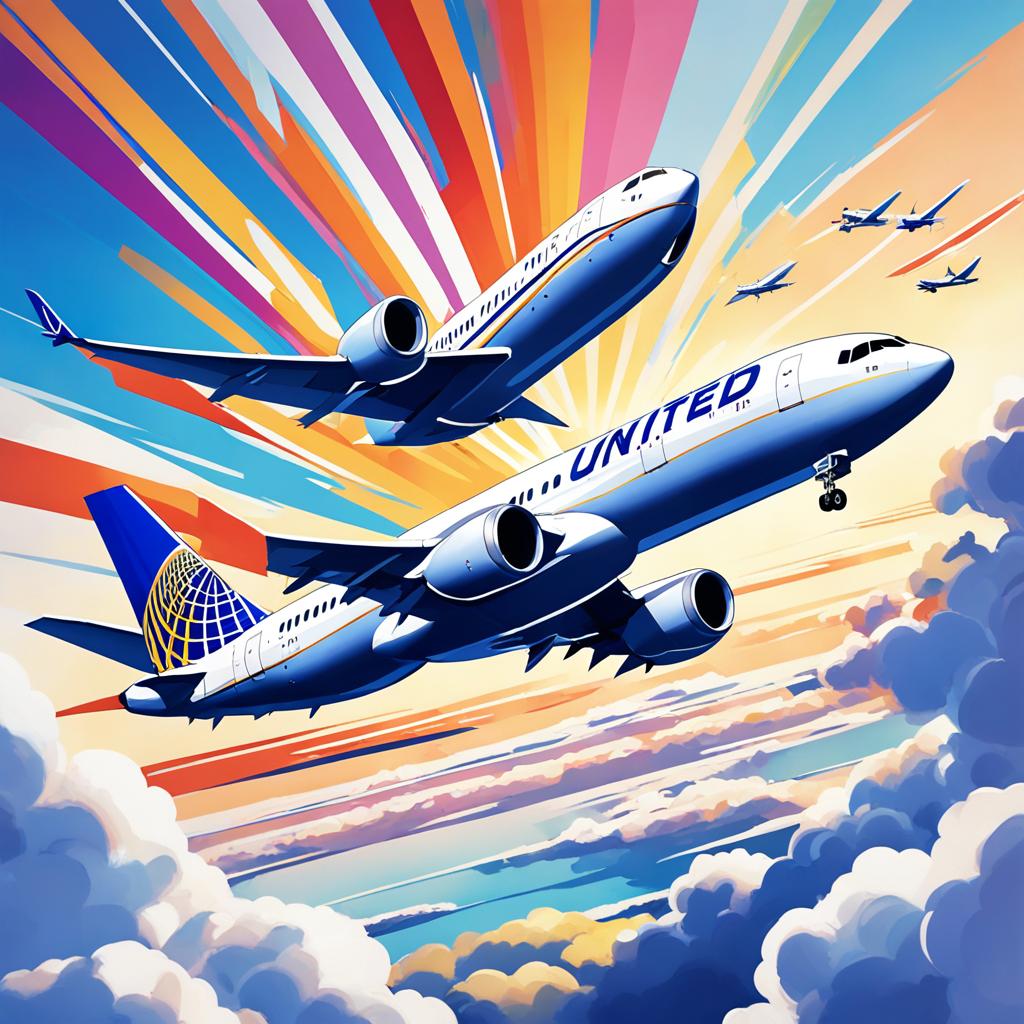 United Airlines newer fleet