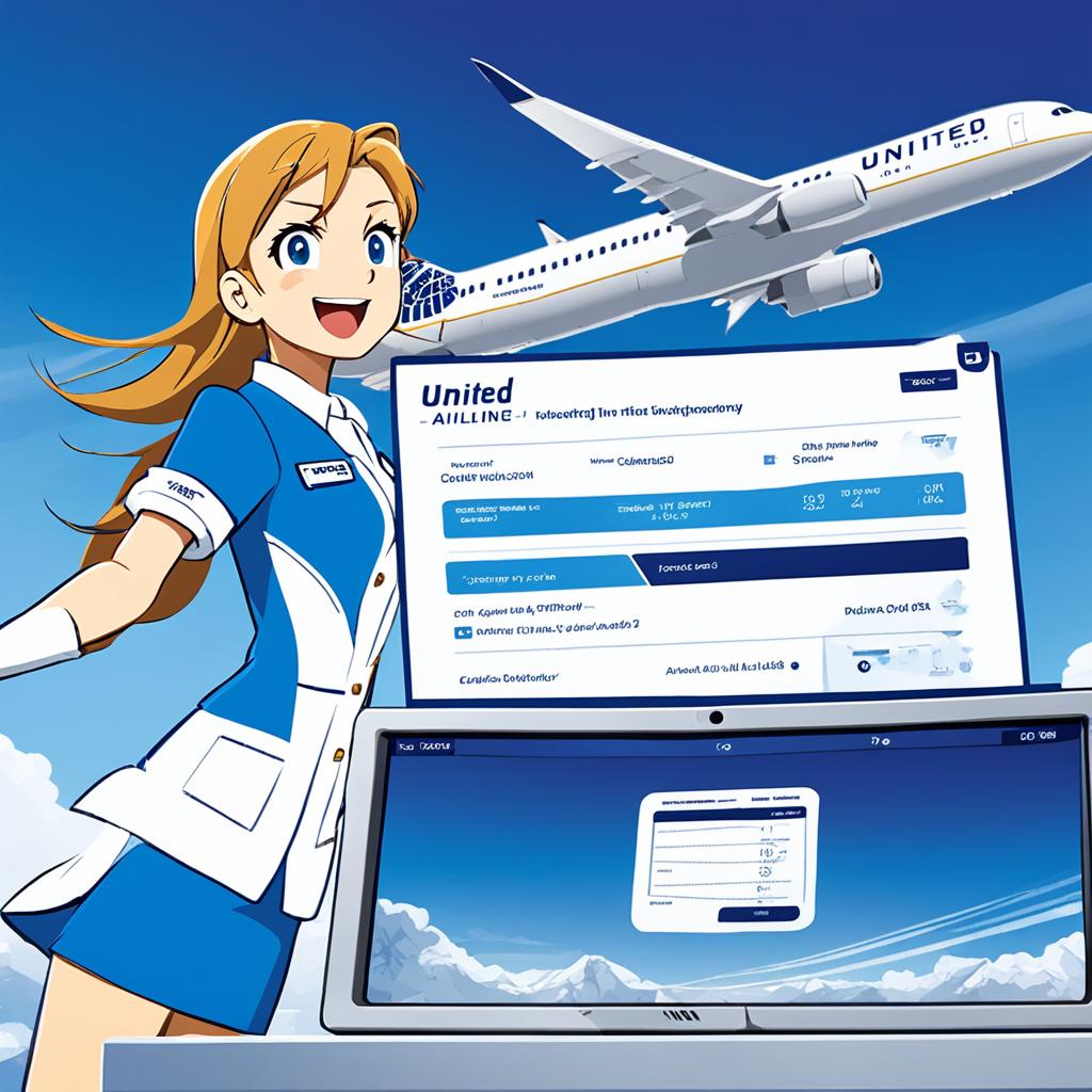 United Airlines online check-in