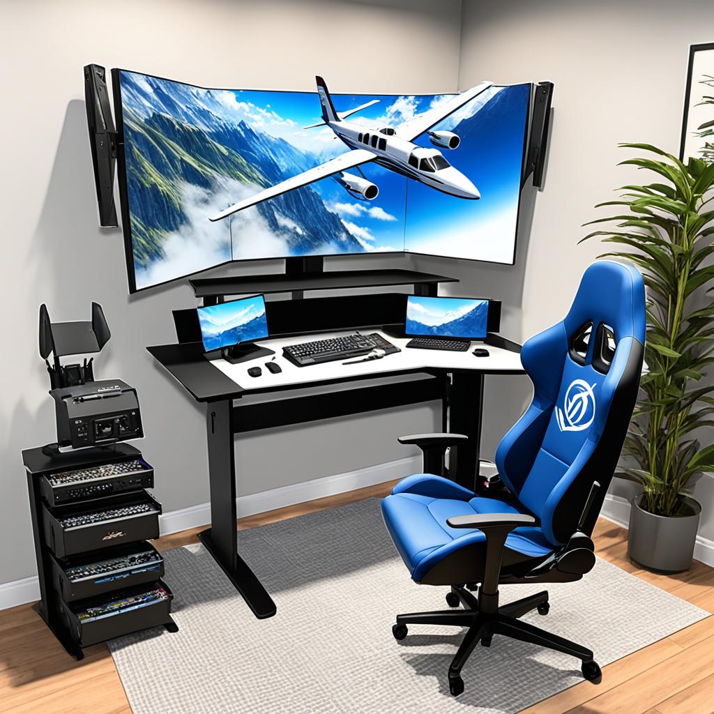 affordable flight simulator setup