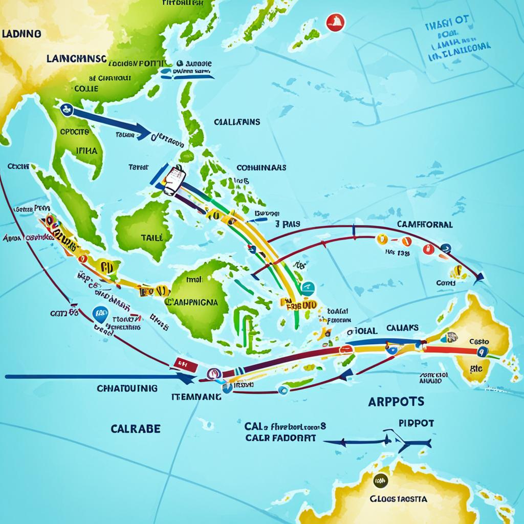 airports in the Philippines and California