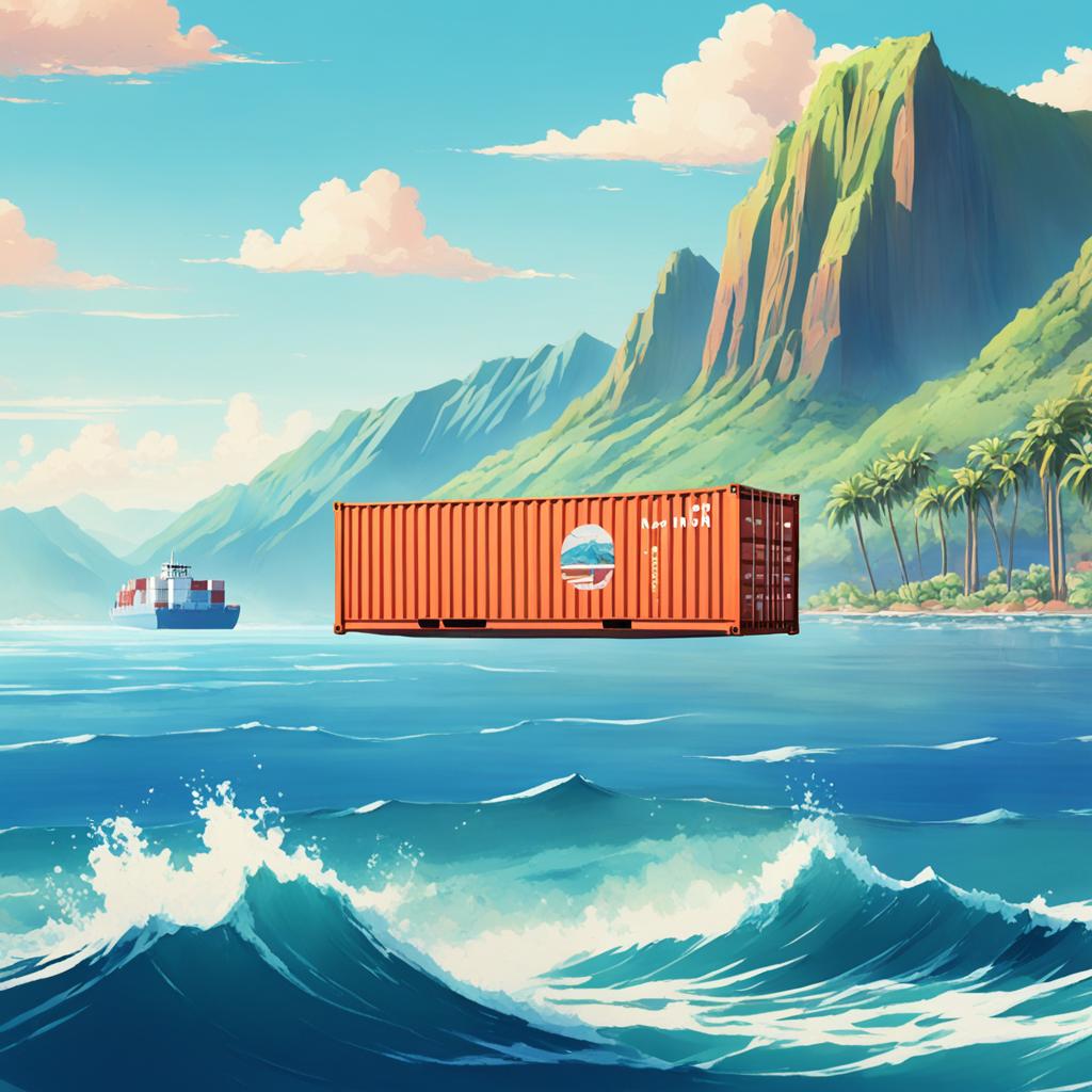 can i ship my own shipping container to hawaii
