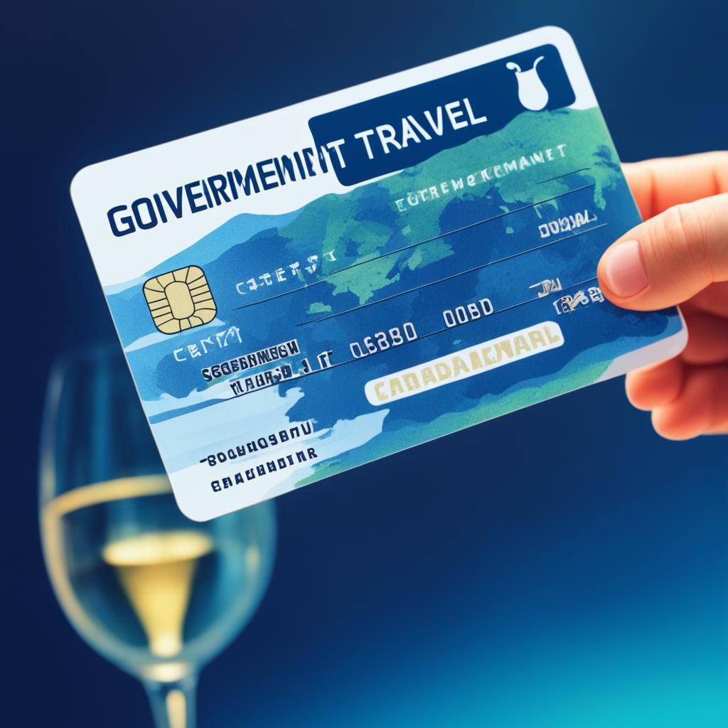 can i use my government travel card for alcohol