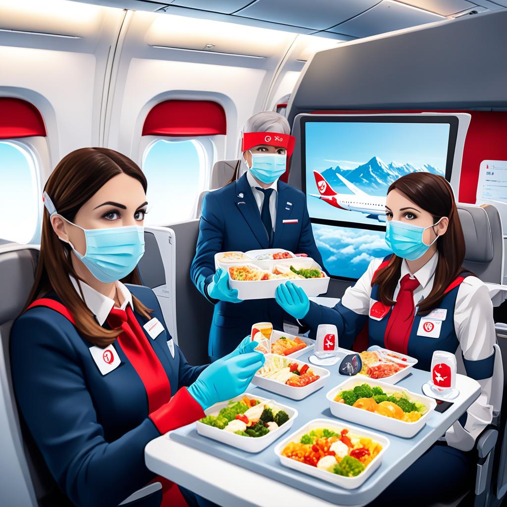 can we eat on air canada covid flights