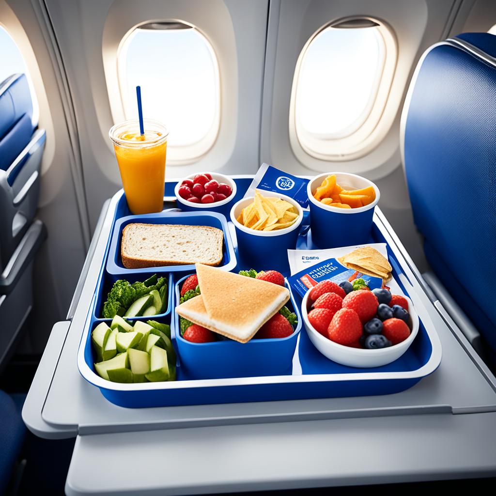 can you take food on united airlines