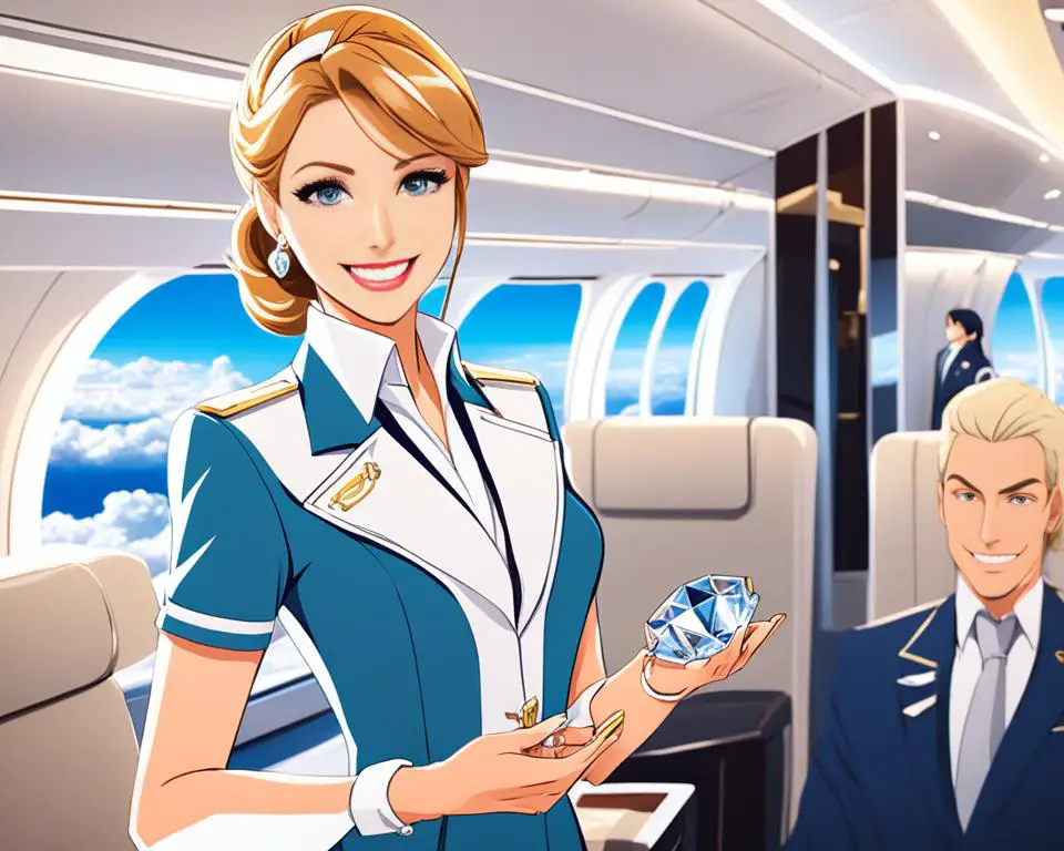 do flight attendants marry rich