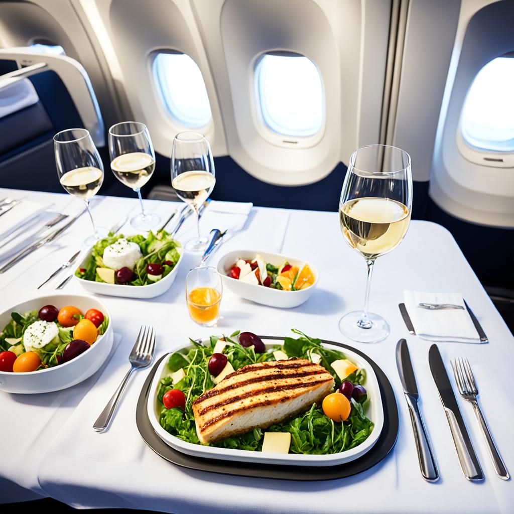 does air nz serve food on flights