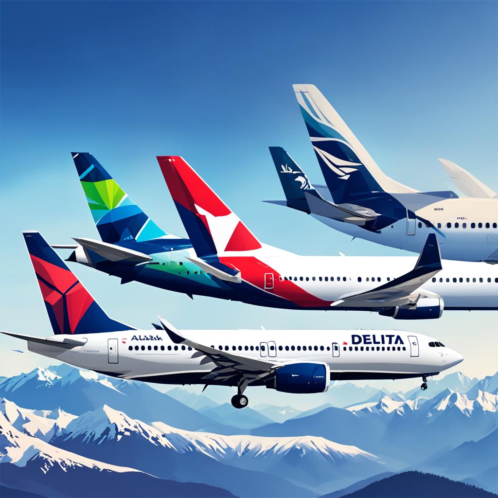 does delta airlines partner with alaska airlines