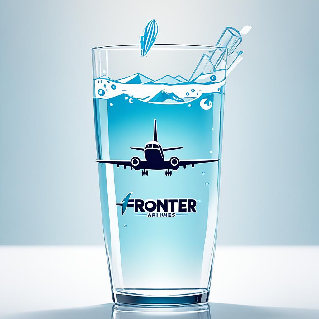 does frontier airlines have free water
