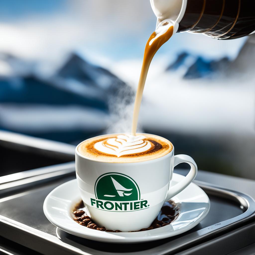 does frontier airlines serve coffee