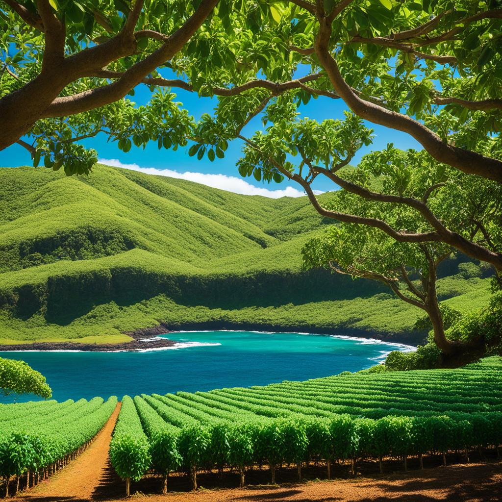 does roseanne barr still have a macadamia farm in hawaii