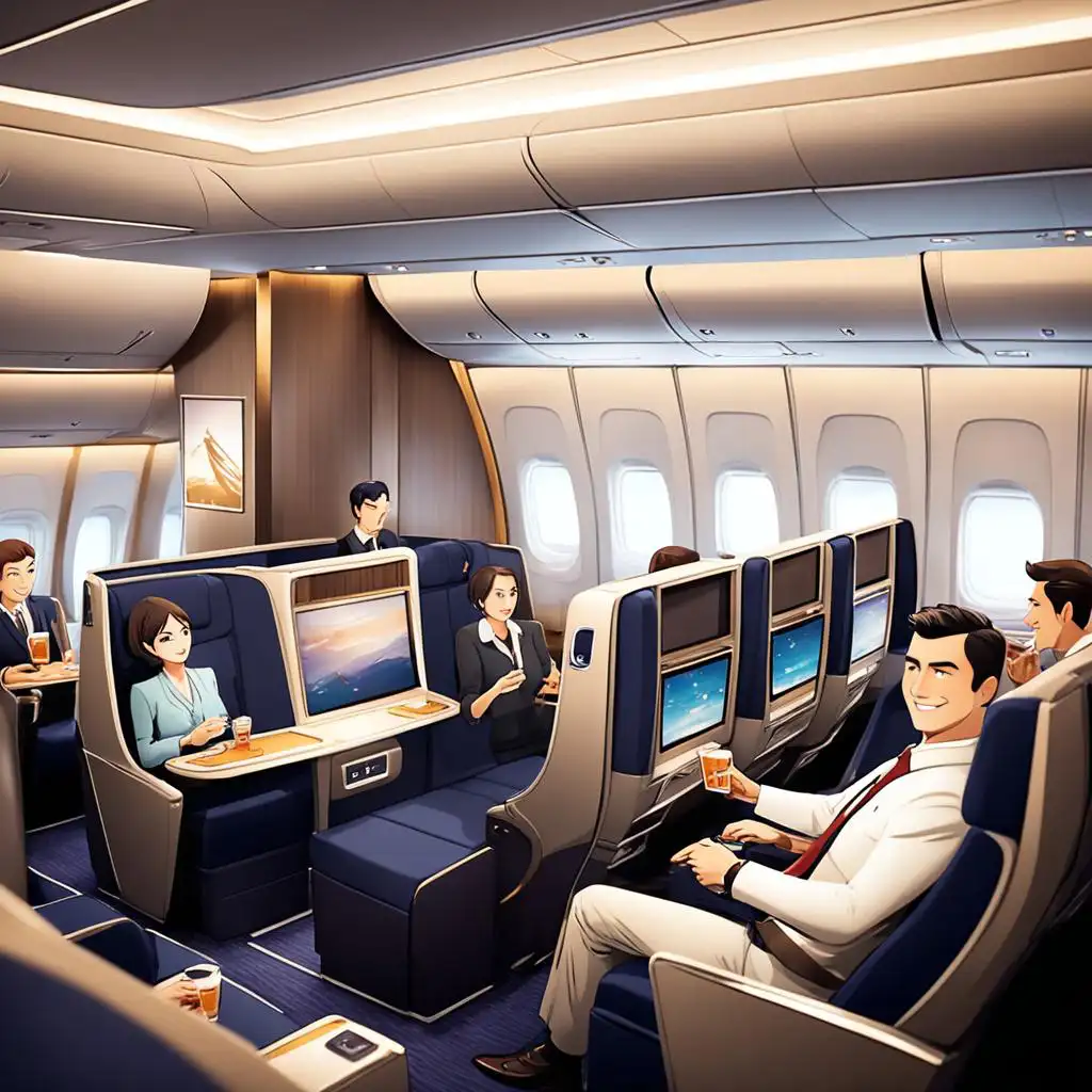 does singapore airlines business class have a bar