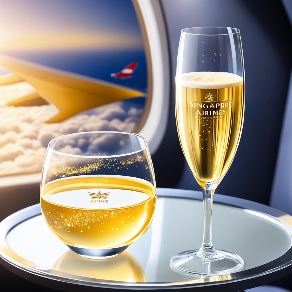 does singapore airlines serve alcohol