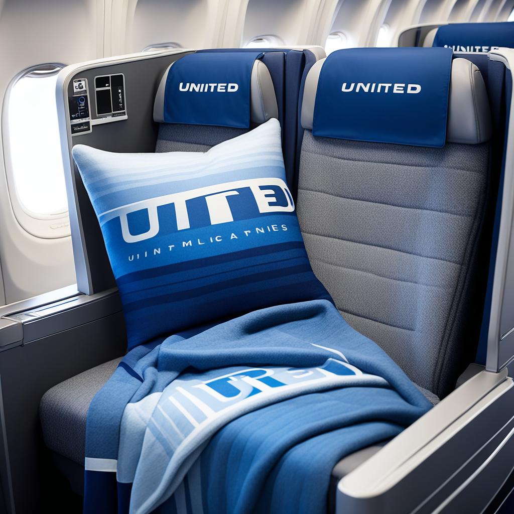 does united airlines provide blankets