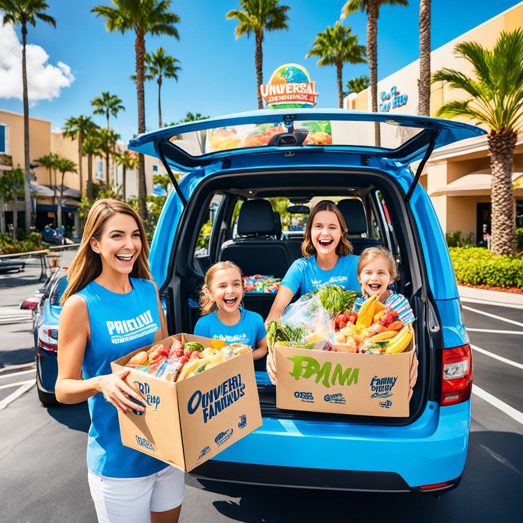 grocery delivery at Universal Orlando