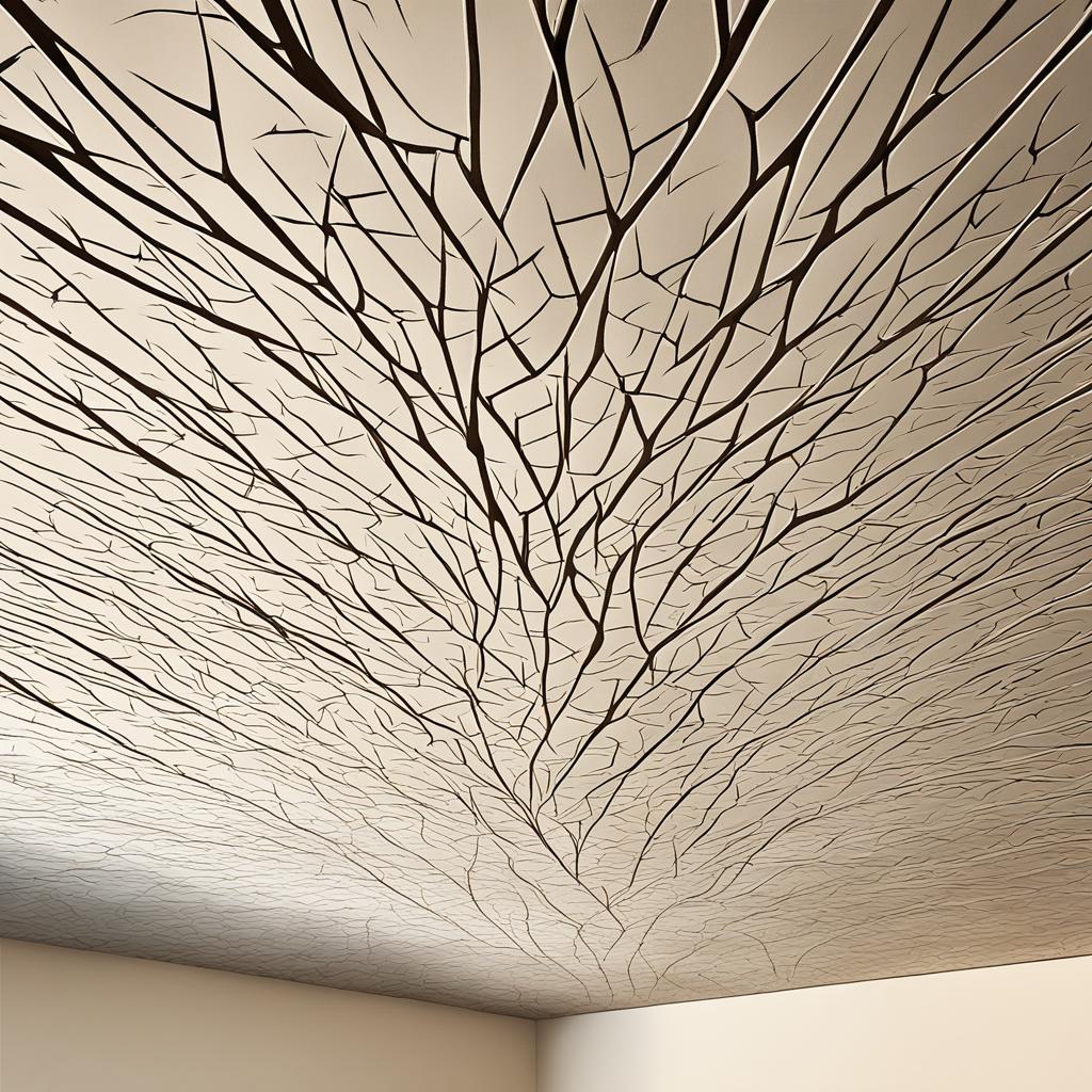 hairline cracks in artex ceilings